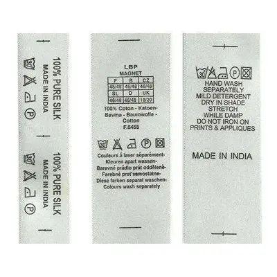 Washcare Labels